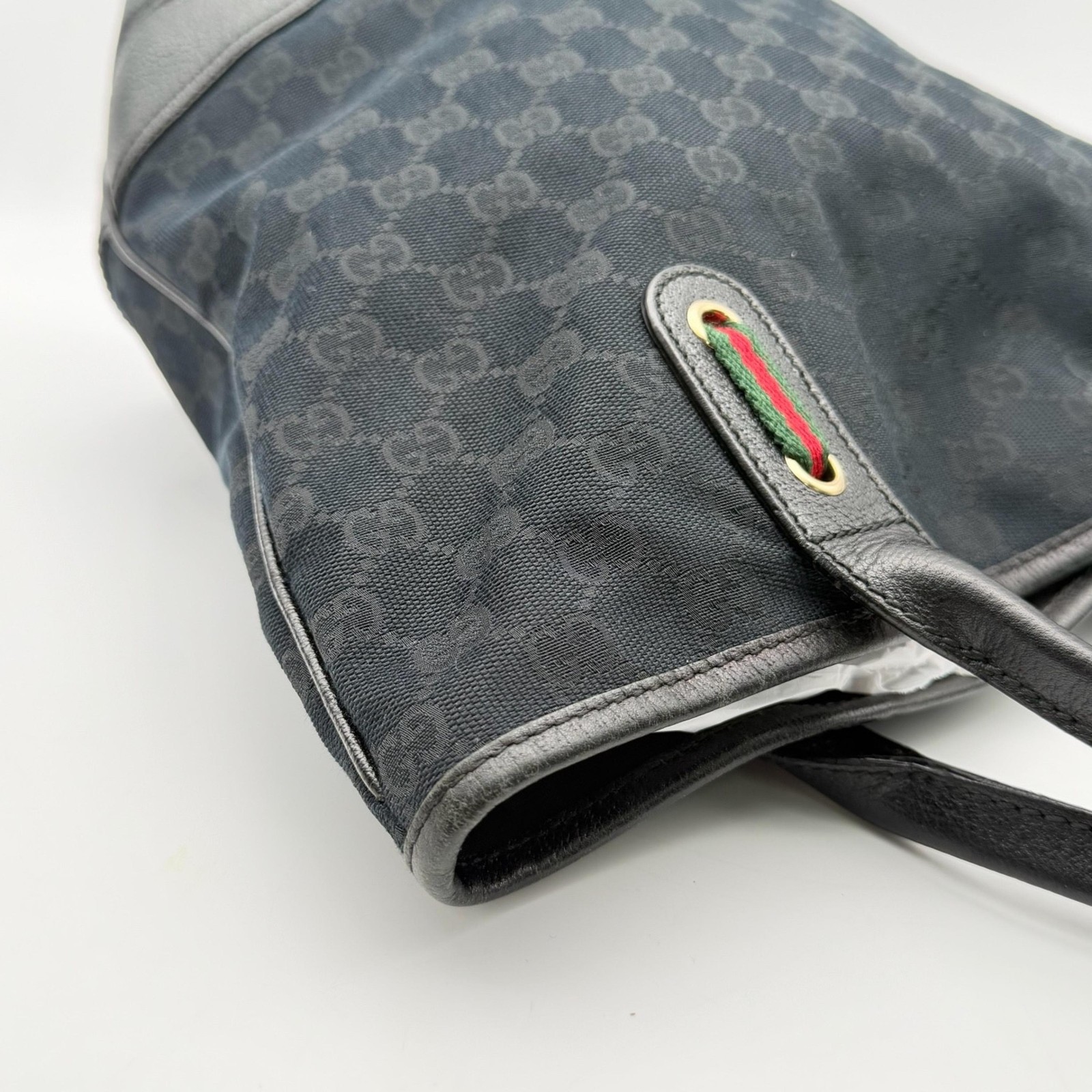 Gucci Monogram Medium Princy Tote Black - ## image 4