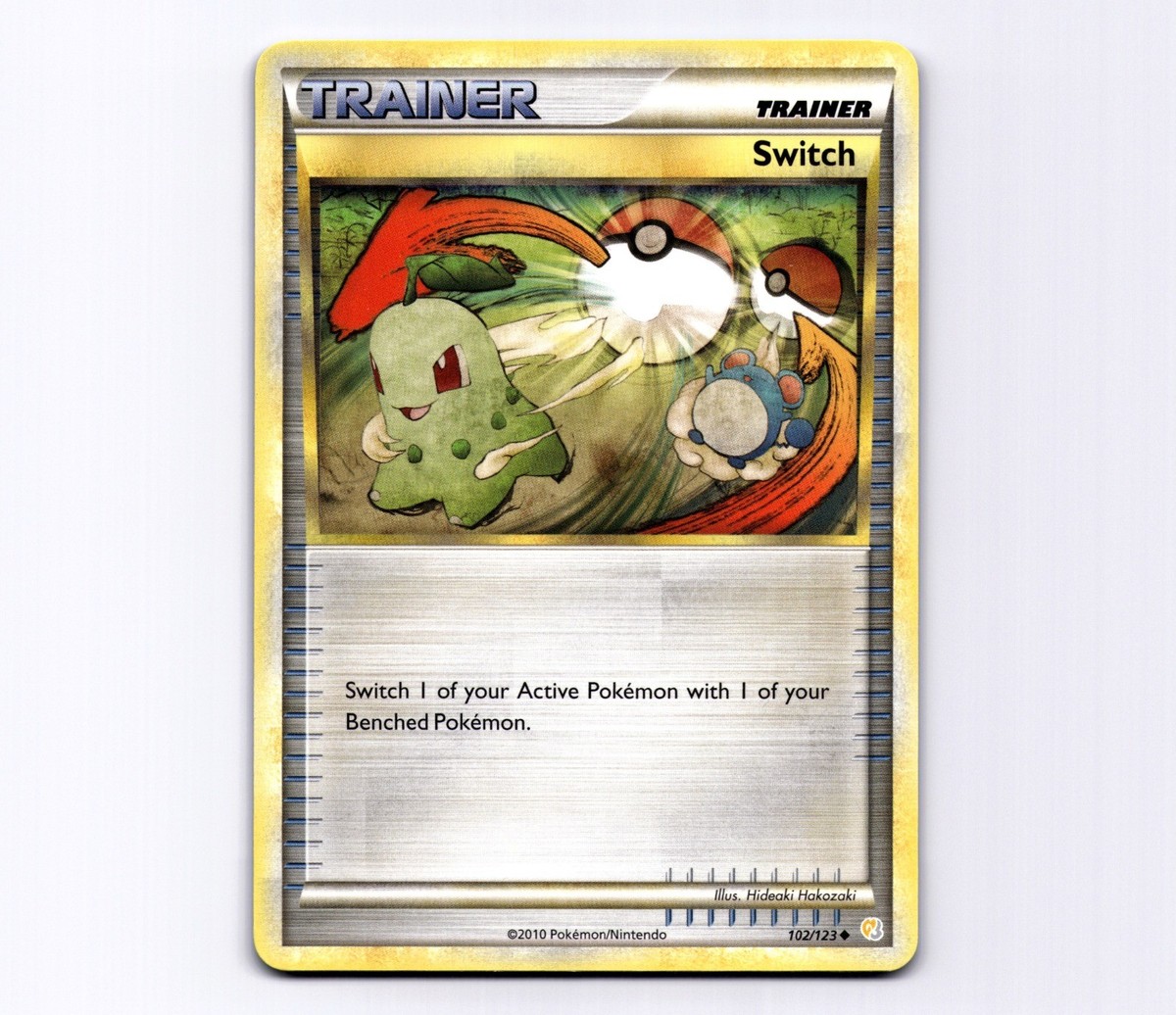 Switch 102/123 HeartGold SoulSilver 2010 Chikorita Marill Hakozaki
