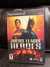 Justice League Heroes PS2 CIB PlayStation 2 completo con manuale, testato e funzionante!