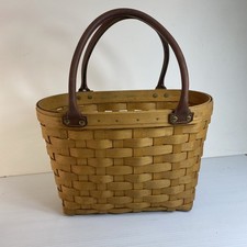 Longaberger Boardwalk Basket  2001 Purse READ