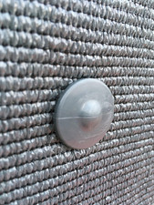 Clips Di Fissaggio GRIPNET Trattati Anti-Uv per Rete Frangivista Su Pannello Di 