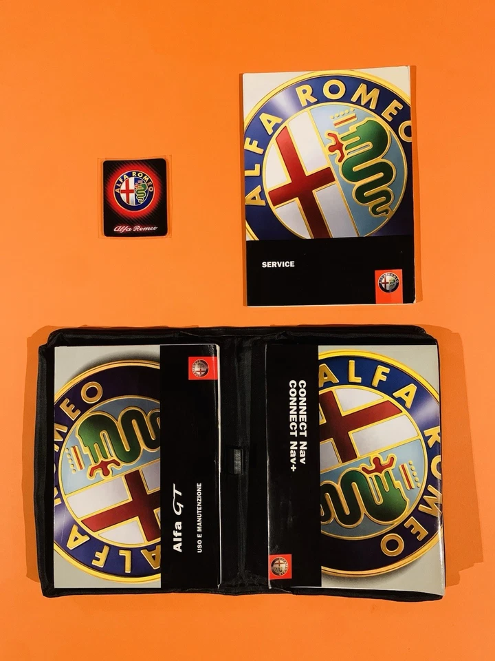 Alfa Romeo GT Coupe Libretto Uso E Manutenzione/service/connect Nav - Immagine 2 di 4
