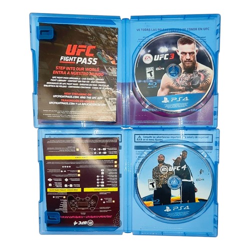 🎮 Sony PS4 UFC 3 y UFC 4 - Lote de 2 juegos | Sin región | Multijugador | Probado. - Imagen 11 de 13