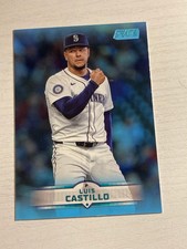 2025 Topps Stadium Club Mega Box Light Blue Parallel Luis Castillo Mariners 147