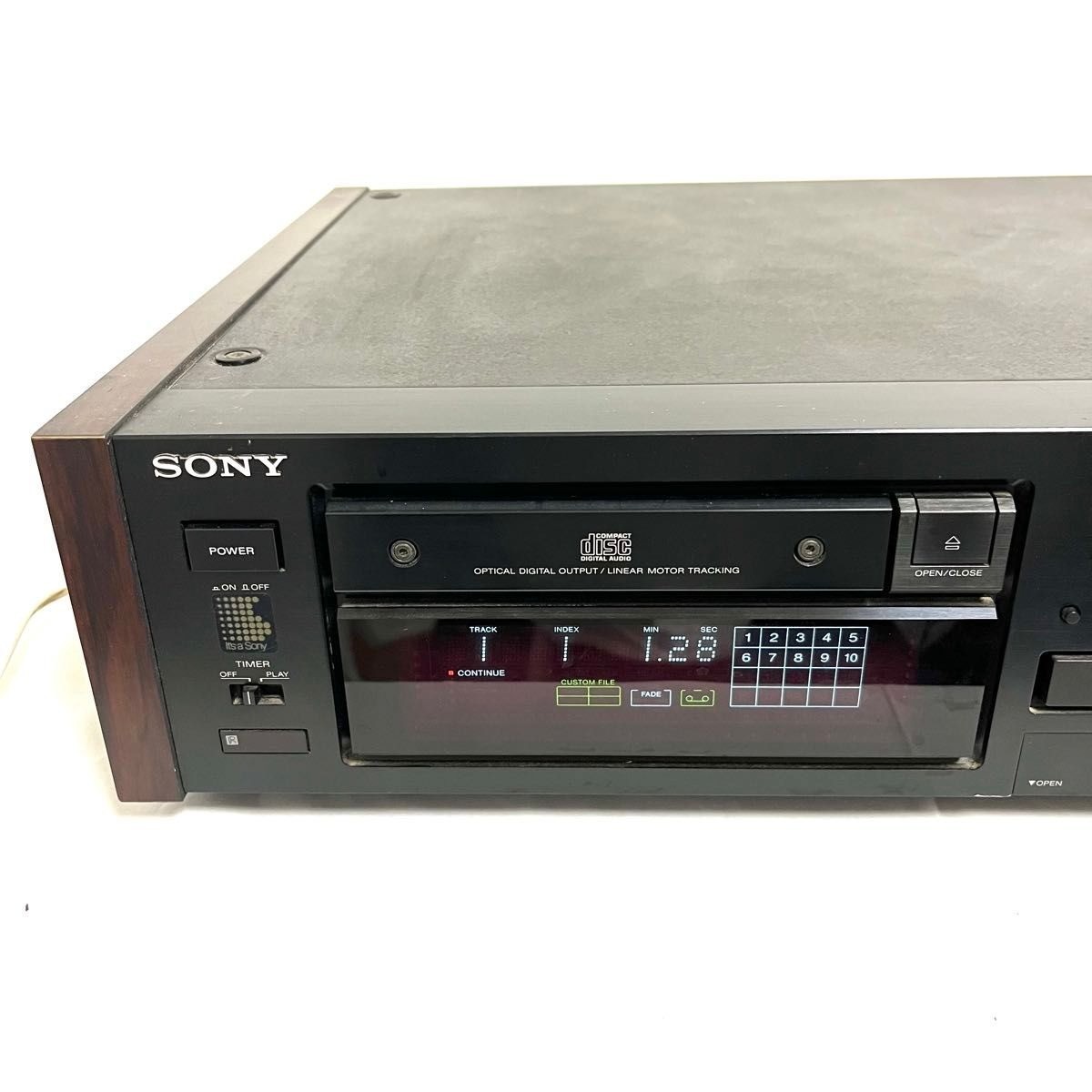 SONY CDプレイヤー　CDP-X55ES ジャンク ジャンク】SONY CDP-X55ES CDプレーヤー ソニー