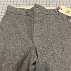 Repro 19th Century Civil War CSA Men's Gray WOOL Trousers, SZ 34" waist - #120 — photo 4
