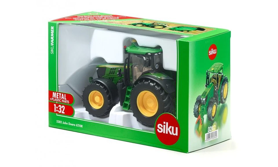 ,SIKU, Tractor JOHN DEERE 6210R con elevador delantero, 1/32, SIK3282 - Imagen 3 de 3