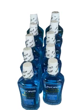 Lavoris Fresh Breath Mouthwash Fresh Peppermint 16.9oz Pack  (12 Bottles Sealed)