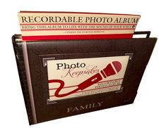New Record able Family Photo book album 9  X 7  