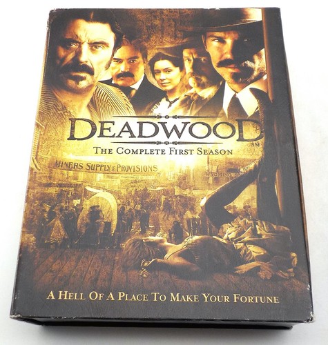 DEADWOOD Boxed Set:The Complete 3 Seasons Plus The Blu-Ray Movie - Picture 4 of 10