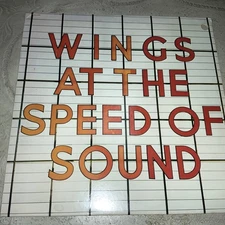 Wings At The Speed Of Sound (1976) Capitol Records SW-11525 LP~Vinyl