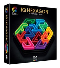 Puzzle Game SmartGames IQ Deluxe Hexagon 120 ...