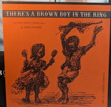 Folkways Records  Lord Invader There's a Brown Boy in the Ring LP Vinyl 1959 Ex/