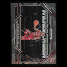 Brandon Miller Rookie #9 2023 Panini Prizm Draft Picks Widescreen Basketball NBA