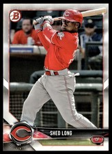 2018 Bowman Draft Shed Long Cincinnati Reds #BD-120