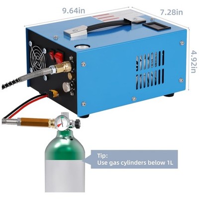 Compact 4500 Psi PCP Air Compressor Bundle