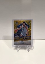 2021-22 Panini Mosaic Santi Aldama Fast Break Autograph Gold 7/10 #Match RC