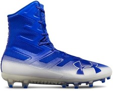 Under Armour Men's Charged Bandit 5 Football Cleat Team Royal/White - 3000177-40