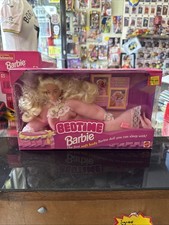 1993 First Soft Body Barbie Doll Vintage Mattel Bedtime Barbie New In Box Rare