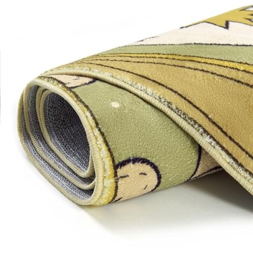  Cute Mystical Cat Entryway Rug Washable Non Slip 3x5 Indoor Door Mat Ultra 