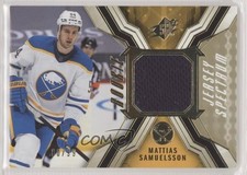 2021-22 SPx Rookie Jersey Gold Spectrum 80/99 Mattias Samuelsson #RJ-MS 8tn