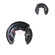 2x METZGER Ankerblech Spritzblech Bremsscheibe hinten für Skoda Yeti 5L 1Z5 3T5