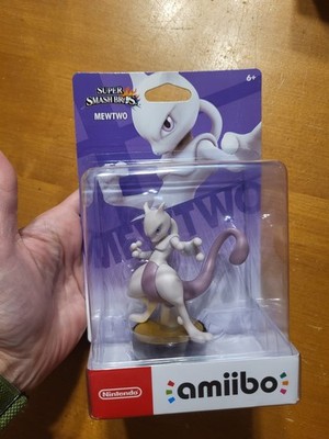 MEWTWO Pokemon Super Smash Bros. Nintendo Amiibo Wii U Switch 3DS READ