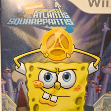 THQ SpongeBob's Atlantis SquarePantis Nintendo Wii 2007 E NTSC-U/C Manual