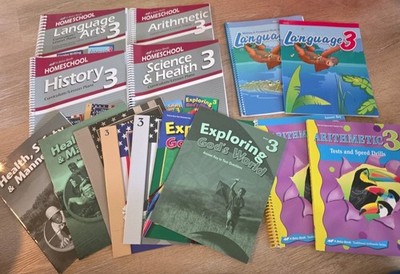 Abeka Homeschool 3rd Grade Curriculum & Answer Keys 