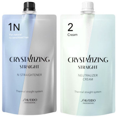 SHISEIDO Professional Crystallizing Hair Straightener 1N+2 400g / Promotion