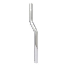 PRO Bicycle BMX Steel Snake Seat Post 25.4mm 1" Chrome Cruiser Lowrider Bike