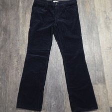 Loft Corduroy Women's Size 8/29 Curvy Boot Navy