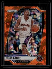 2024-25 Panini Prizm #273 Tracy McGrady Prizms Orange Ice