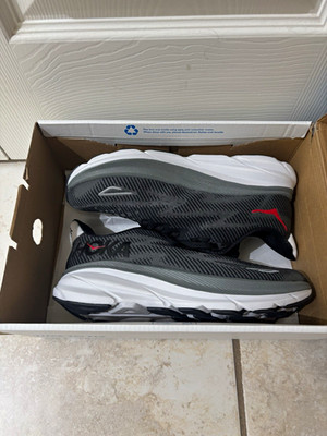 Hoka One One Clifton 9 Women s 8b Running Sneaker Black/Outer Orbit 1127895-BCKT
