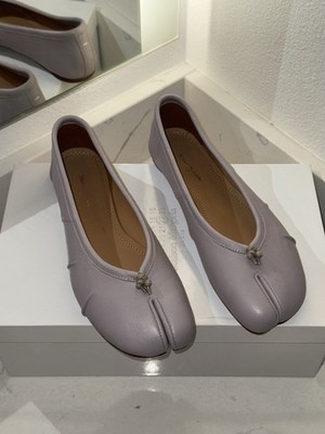 Lilac Purple Maison Margiela Tabi Ballet Flats Women's Size 37 Split Toe Shoe