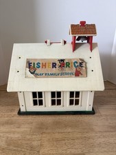 Vintage Fisher Price Little People School House