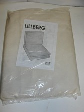 Ikea Lillberg 2 Piece SlipCover Ivory Cream # 900.631.87 Discontinued Torn Pkg
