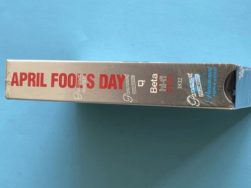 APRIL FOOL'S DAY  BETAMAX NOT VHS TAPE IN TIME FOR HALLOWEEN! - Image 3 of 4