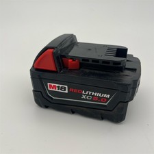 Milwaukee M18 REDLITHIUM XC 5.0Ah 18V Lithium-Ion Battery Pack Black