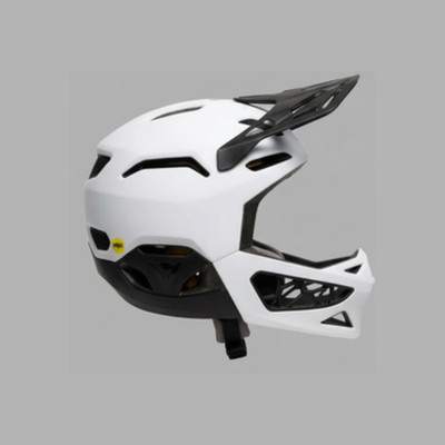 Dainese Linea 01 MIPS Casco Integral de MTB Unisex-Adult Blanco/Negro 200271
