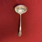 Sterling Silver Gravy Ladle In Pattern Riviera By International
