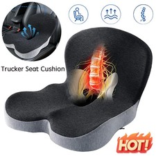 Trucker Seat Cushion for Long Sitting Memory Foam Seat Chair Cushion Office Car