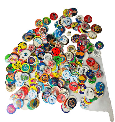 Pogs Tazos Plus Random MIMP riesiges Konvolut Vintage ra
