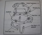 3M PAPR Respirator L-701 Headgear/Hardhat/Helmet - FOR PARTS - #2 — photo 10