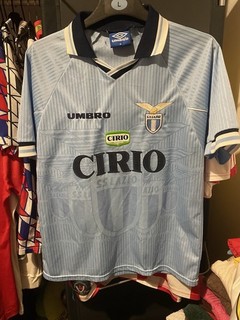Lazio 1997 1998 Home Medium Football Shirt