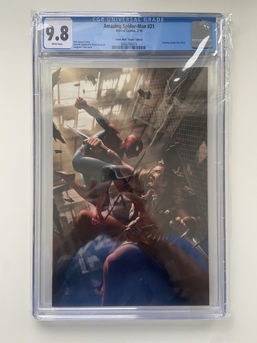 Amazing Spider-Man #21 Yoon Virgin Variant LTD 500 COA - quasi nuovo o migliore - Foto 1 di 2