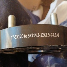 4 Wheel Adapters 5x120 To 5x114.3mm 5x4.75 To 5x4.50 Classic Chevy To Ford