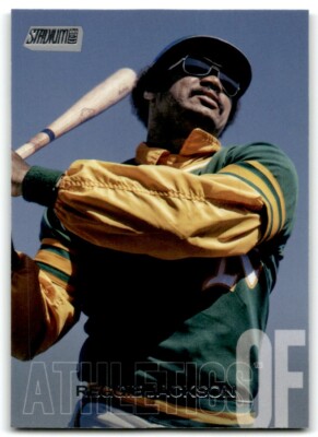 2018 STADIUM CLUB REGGIE JACKSON OAKLAND ATHLETICS #256