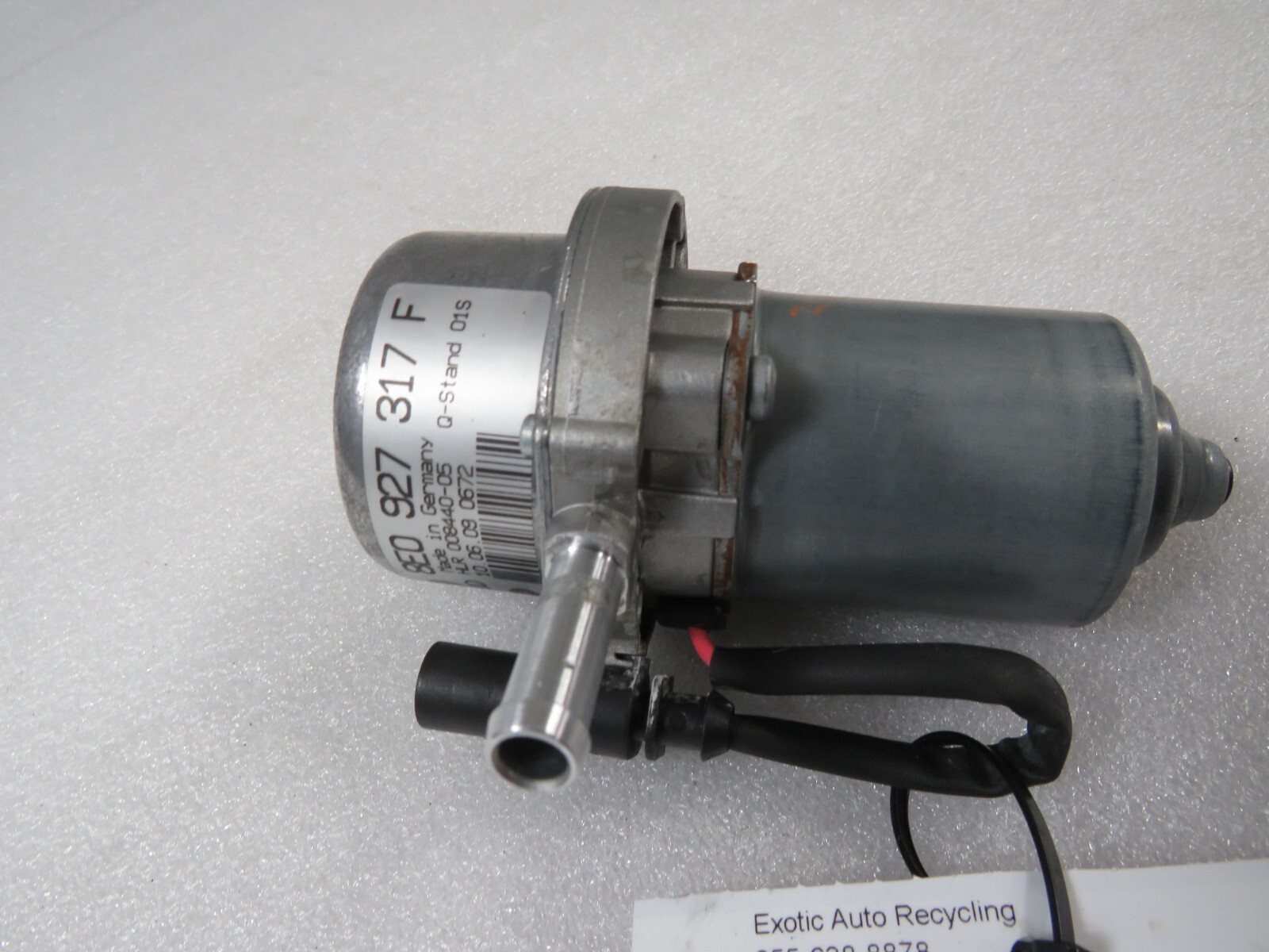 Lamborghini Gallardo, LP560, LP550, LP570, Vacuum Pump, Used, P/N 8E0927317F
