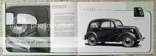 FORD EIGHT & EIGHT DE LUXE Car Sales Brochure c1938-39 #X5023/913 - Picture 2 of 4